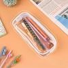 Transparent Pencil Case PVC Pencilcase School Supplies Pencil Bag School Pencils Pouch Student Stationery