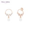 Paul Brial [Silver] Pyse0110 Elena Earrings