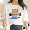 Cute Bear LOVE Unisex T Shirt Women Bubu Dudu Couple Tops Tee Summer Short Sleeve Tshirts Female Korean Casual Girl T-shirt Camisetas