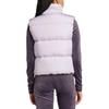 Adidas Logo Print Stand Collar Zipper Loose Vest Women Vest Purple IW8366