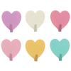 Supplies Heart-shaped No Trace Strong Adhesive Storage Racks Hanger Hooks Wall Hook Key Holder