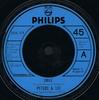 7inch Record PETERS & LEE - Smile 6006579 Philips 1977 UK Pop Used