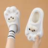 Winter Couple Plus Size Fashionable Lightweight and Plush Warm Slippers Cotton Shoes Men's and Women's Casual Cotton Slippers 36-45