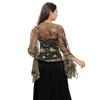 Evening Party Scarves Sequin Stars Moons Shawls and Wraps for Evening Dresses,Women Sparkly Sheer Mesh Shawls Scarves