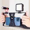 Video Camera Cage Stabilizer Mount Holder Handheld Frame Film Rig Vlog Phone