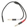 3.5mm To Dual 1 4 Inch Sound Splitter Cable 1 8 Stereo Female To Dual 6.35mm Mono Male Sound