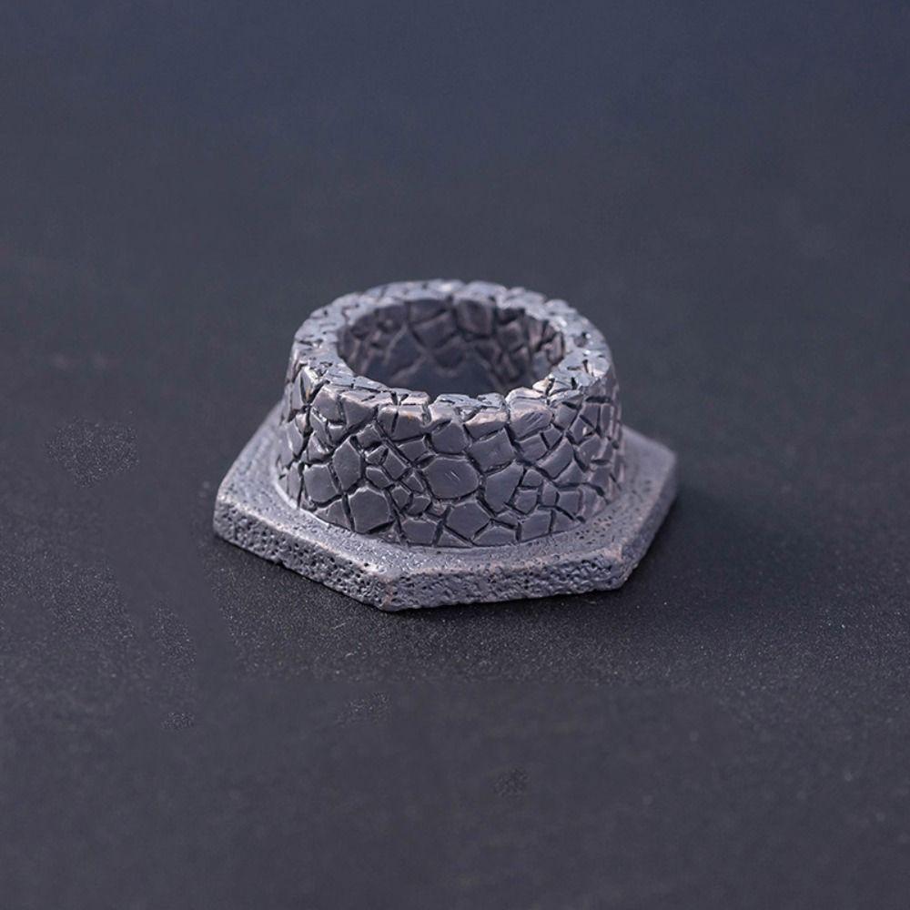 Coffin House Chair Halloween Miniature Figurine Bone Skull Desktop Knick-knack  Festival Supplies