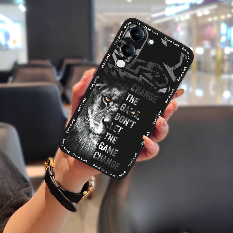 Anti-knock Cartoon Phone Case For VIVO Y04 4G/Y29S Graffiti Silicone Dirt-resistant Soft Case Shockproof Full Wrap TPU