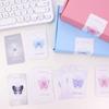 20sheets Korean Ins Dreamy Aesthetic Butterfly Sticker Kpop Photo Card Selling Card Packing Bag DIY Decor Sealing Label Stickers