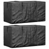 VidaXL Storage Bags for Garden Cushions 2 Pcs Black 3155397
