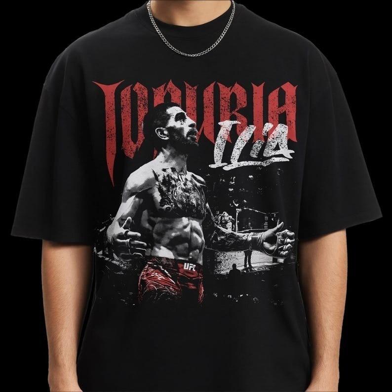 NEW! UFC 317 Ilia Topuria El Matador Bull Fight T-Shirt, Best Gift for Fans 2025