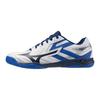 Table Tennis Shoes Wave Kaiserburg 8 Club Activities Gymnasium Lightweight White X Navy X Blue Cm 3E Women's 28.5