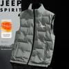 JEEP SPIRIT Men's Warm Stand Collar Vest