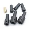 Black Steel Drill Chuck Connecting Rod Sleeve Copper Steel Taper Coupling 3.17mm/4mm/5mm/6mm/8mm