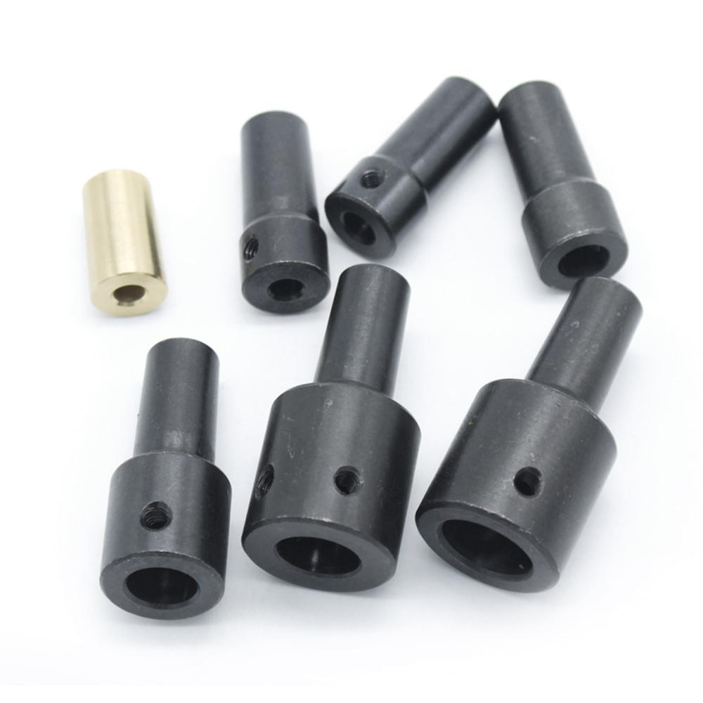 Black Steel Drill Chuck Connecting Rod Sleeve Copper Steel Taper Coupling 3.17mm/4mm/5mm/6mm/8mm