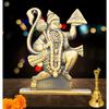 6cm Height Unique Hanuman Ji Idol with Double Sided Design Hanumanji Murti Bajrangbali Statue