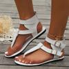 New Women Summer Shoes Gladiator Gothic Flip Flops Woman Slippers Flats Low Heel Buckle Trending Sports Beach Casual Sandalias
