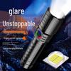 Rechargeable Mini LED Flashlight - Super Bright, Long-Range, Portable, Durable for Outdoor and Household Use