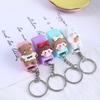 Cartoon Mini Stapler Keychain - Macaron Color, Student-Friendly, Creative & Convenient Stapler Pendant