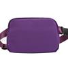 Bidirectional Zipper Waist Bag Nylon Multifunctional Women's Waist Belt Bag, Storage Bag, Adjustable Shoulder Strap Crossbody Bag, Small Bag
