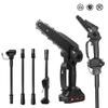 18V 6 Inch Cordless Chain Saw Telescoping Electric Pole Chainsaw Portable High Branch Saw Garden Tree Pruning Tool