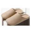 Pu Waterproof Cotton Slippers Winter Plush Warm Indoor Household Soft Bottom Silent Non-slip Autumn and Winter Cotton Mop