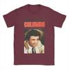 Columbo T Shirts Men Cotton Casual T-Shirts Crewneck Tees Short Sleeve Tops Unique
