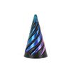 3D Printed Spiral Cone Toy Impossible Pyramid Passthrough Sculpture Pass Through Pyramid Fidget Mini Vortex Thread Illusion
