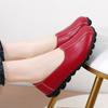 Women Fashion Flat Shoes Soft Loafers Sneakers Women Round Toe Women's Oxford Shoes Comfortable Genuine Leather Shoes Plus Size