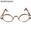 Plush Doll Accessories Plush Doll Eyeglasses For 10/15cm Dolls Cute Heart Frame Glasses Clothes