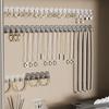 10/20 Pcs Mini Adhesive Hook Jewelry Display Rack - Punch-Free Wall Mount Organizer for Necklaces Accessories