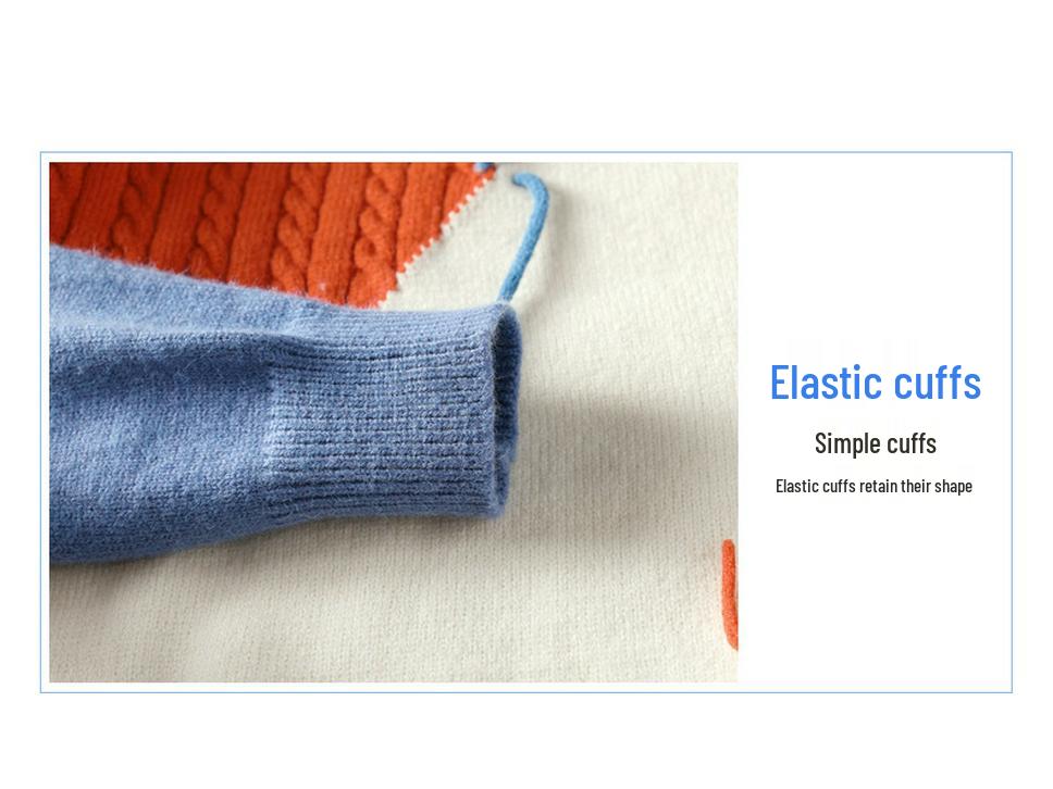 Men's Casual Crew Neck Knitted Sweater - Autumn/Winter Collection