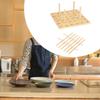 Plate Rack Holder Dish Drying Elegant Compact Organizer Versatile for Kitchenware Kitchen