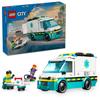 LEGO City Ambulance Toy Birthday Present Blocks Educational Boy Girl Kids Age 5 6 7 8 Vehicle Car Mini Car 60451
