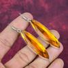 Citrine Earrings, 925 Solid Sterling Silver Gemstone Jewelry, Handmade Earrings, For Thanksgiving