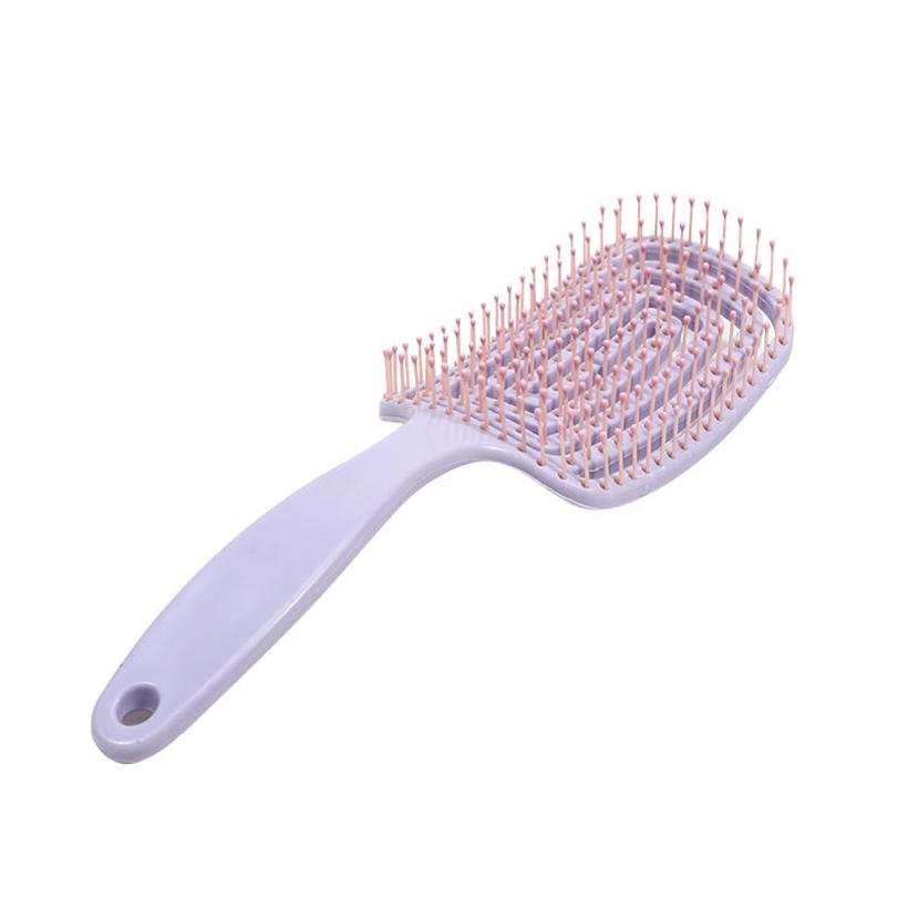 Профессиональная расческа-детанглер для волос, легкая дорожная, для женщин, для кудрявых волос, вентилируемая, для быстрой сушки феном, для укладки, массажная расческа для волос