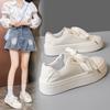 Platform Canvas Shoes Women's Summer New Niche Versatile Breathable Little White Shoes Women's Sports and Leisure Board Shoes Women