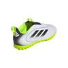 Adidas Goletto 9 Laceless Turf K White Black Lucid Lemon Kids кроссовки Cloud-White Core-Black JP5789