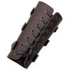 Adult Cycling Wrist Guard Cosplay Retro Wristband Wear Resistant Adjustable Lace-Up Gauntlets Wrist Bracer