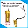 Auto Car Water Temp Gauge/Voltmeter For Cars 28 / 34MM Adapter 10MM Car Temperature Sensor NPT 1/8 Meter -10~110 Celsius 12V