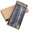 Multifunctional Ratchet Spanner Set Flexible Head Ratchet Double Box Wrench Socket Screwdriver Bits Auto Repairing Tool