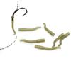 20PCS Carp Fishing Accessorie Hook Tube Rubber Carp Chod Hair Rigs Anti Tangle Sleeves Line For Carp Fishing Tackle Equipment