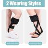 Adjustable Drop Foot Brace Ankle Foot Orthosis Universal Men Instability Injury Recovery Foot Drop Stabilizer Ankle Support Brace