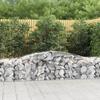 VidaXL 7x Arched Gabion Baskets Arched Gabion Cages Gabion Walls Garden Fences Terrace Outdoor 3146975