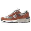 991 Made In England Underglazed Men Sneakers Brown Sequoia Falcon M991PTY