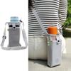 Water Bottle Holder with Adjustable Shoulder Strap Portable Water Bottle Carrier Mesh