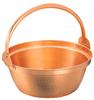 Marushin Copperware Wild Vegetable Чистая медная подвесная кастрюля без олова внутри, 27 см, в комплекте,