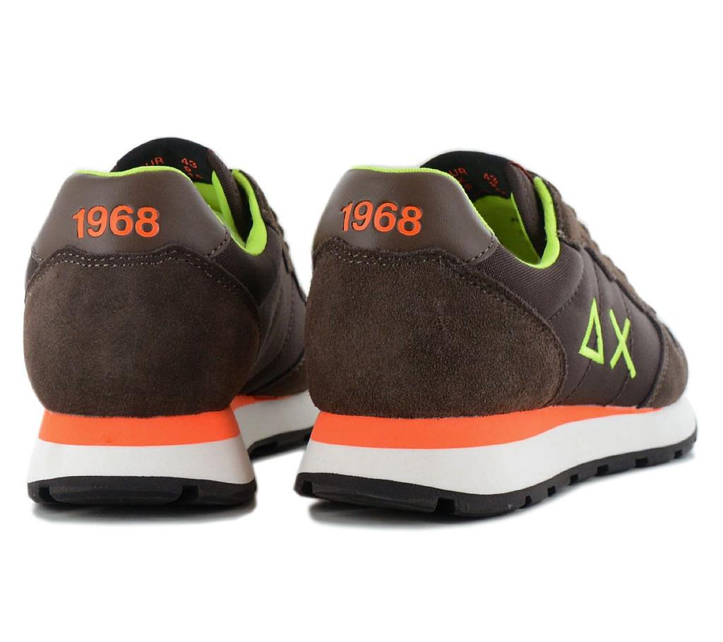Sun68 Tom Fluo - Men's Sneakers Shoes Brown Z44102-08 ORIGINAL