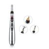 Nine-speed Intelligent Micro-electric Pulse-regulated Electronic Acupuncture Point Pen Meridian Energy Pen Multi-head Exchangeable Massage Pen Relax