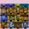 Lights Night 3d Boys Girls Fairy Tail Action Figure Fairy Lamp 16 Colors Remote